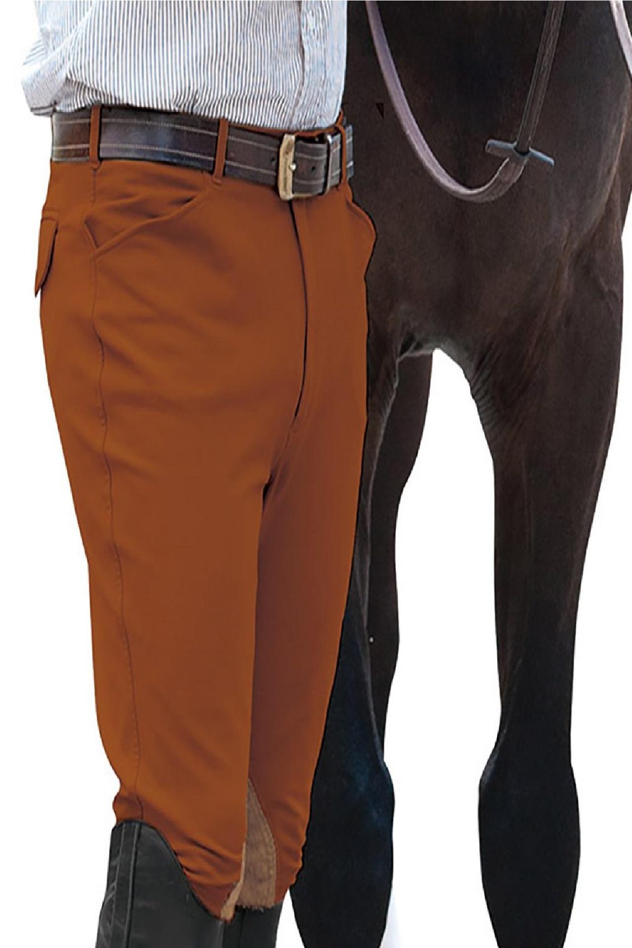 Perfection 2.0 - Olive Green with Navy Piping High Waist Full Seat Breeches  | Halter Ego®