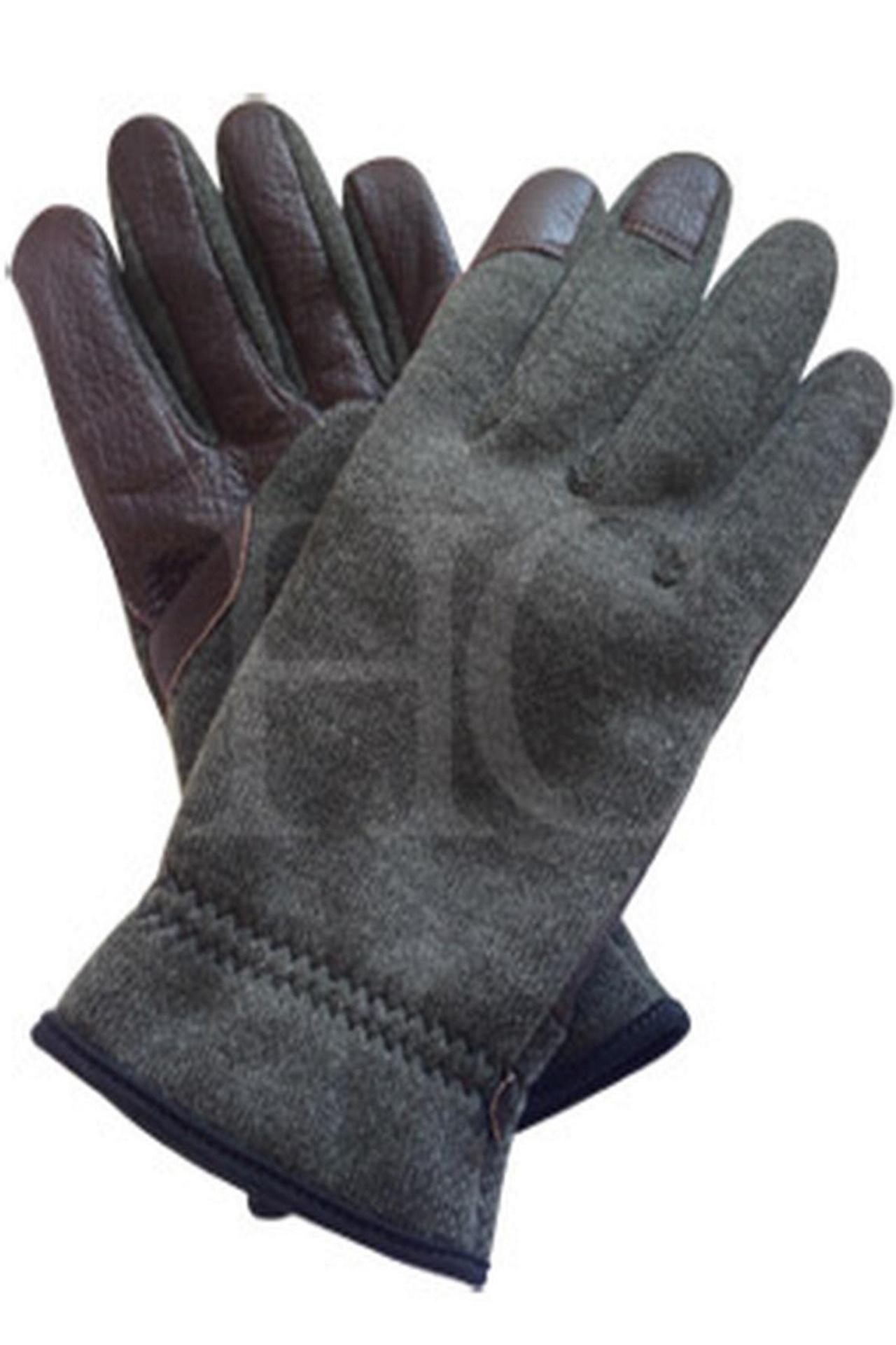 Bison Leather Winter Gloves